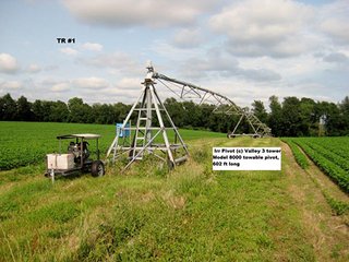 TRACT 1 - MICHIGAN LAND AUCTION, 475+/- ACRES OFFERED IN 4 TRACTS WITH 9 PIVOTS IN ST. JOSEPH COUNTY